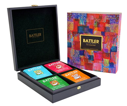 Battler Original 4 Varieties Wooden Gift Box  37.5g
